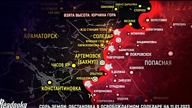 mapa operaciones en Soledar