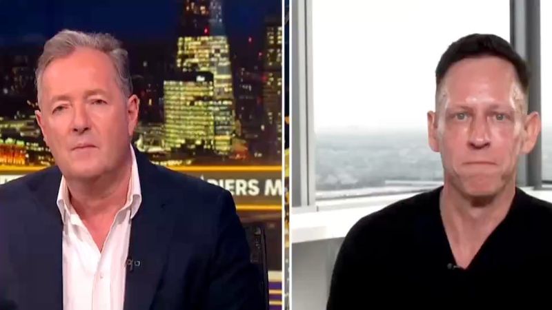 Piers Morgan entrevista a Peter Thiel