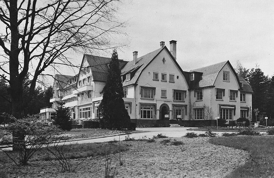Hotel De Bilderberg in Oosterbeek, prepared for the first Bilderberg meeting in 1954.
